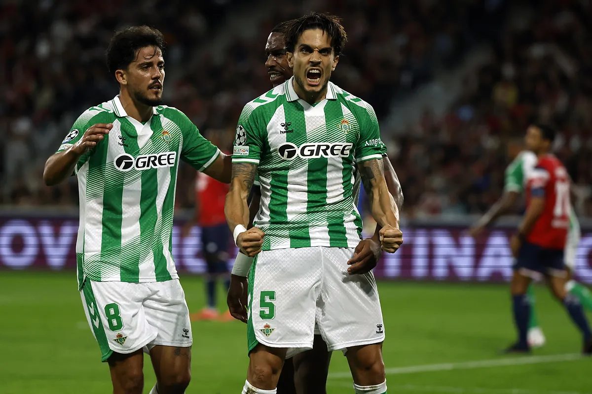 El Betis regresa a la Champions por la puerta grande, pero el Villarreal tampoco carbura en Europa
