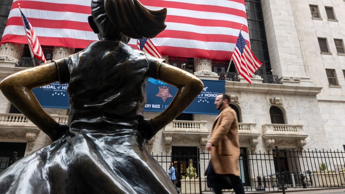 Blandet på Wall Street