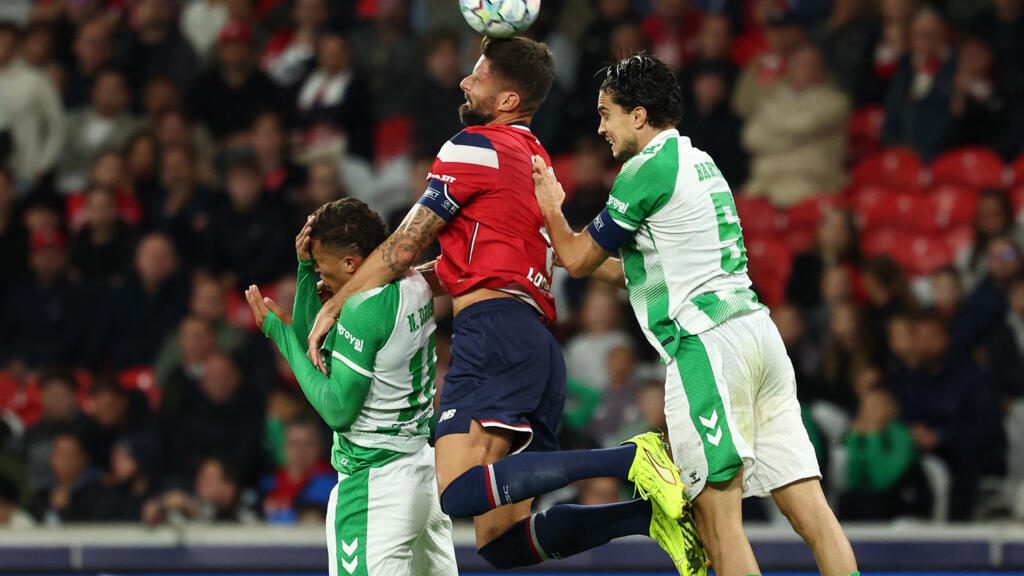 Ligue des champions : Lille s'incline face au Betis Séville (3-2)