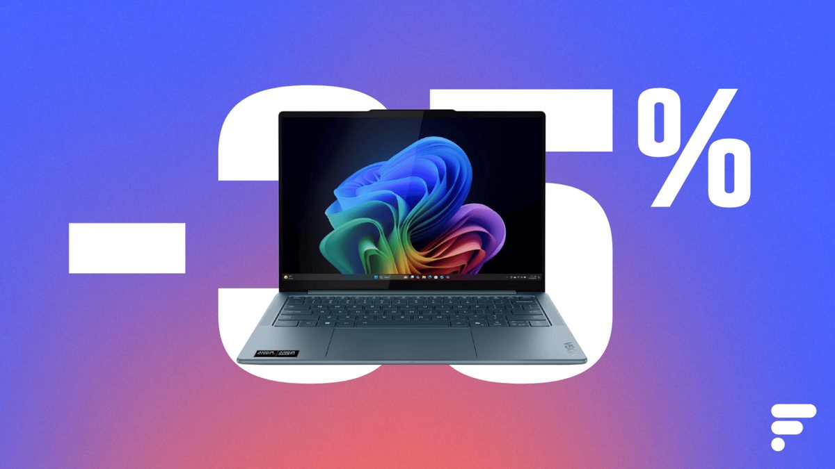 Cet ultrabook de Lenovo avec écran OLED et AMD Ryzen AI 5 s’allège de 420 € pendant les French Days