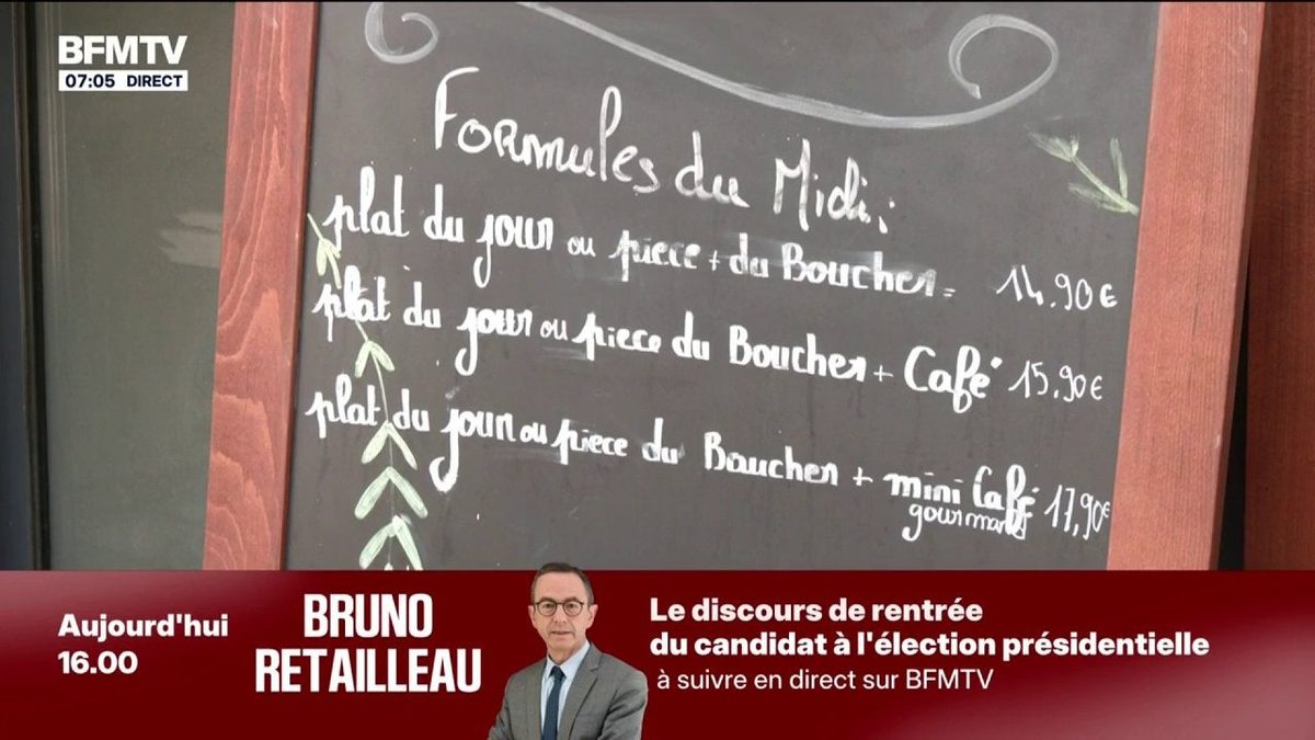 Baisse du pouvoir d'achat: les restaurateurs s'adaptent avec des formules "plat unique"