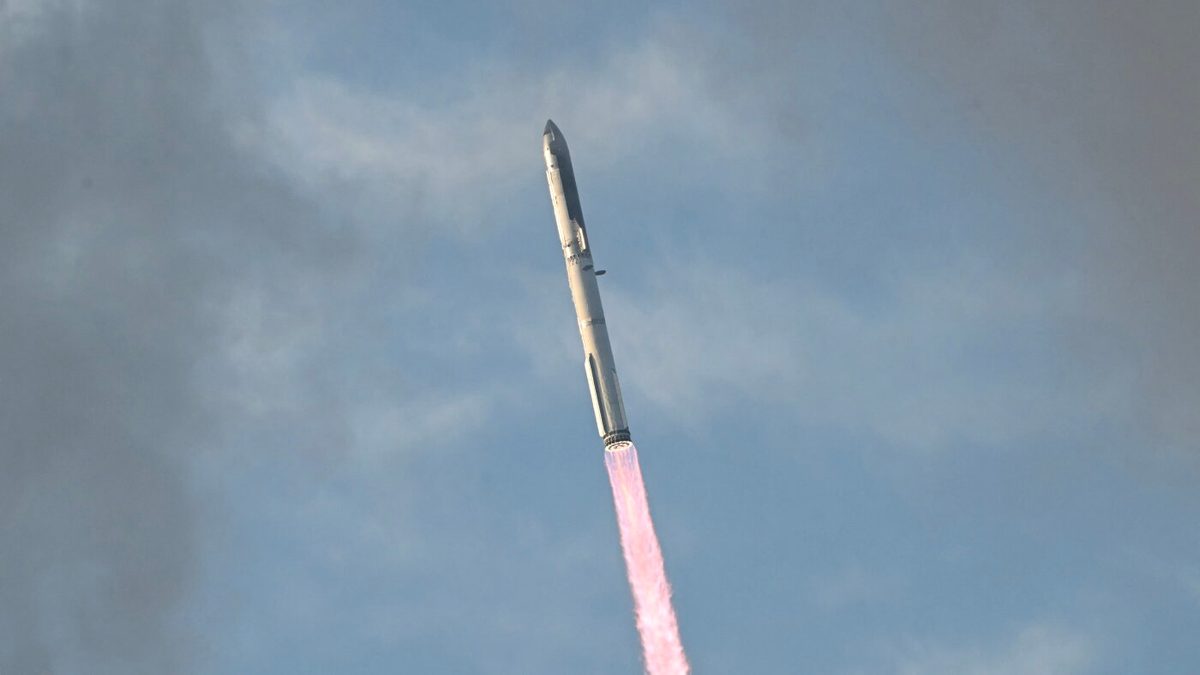 SpaceX's Starship launches on first orbital mission from Texas