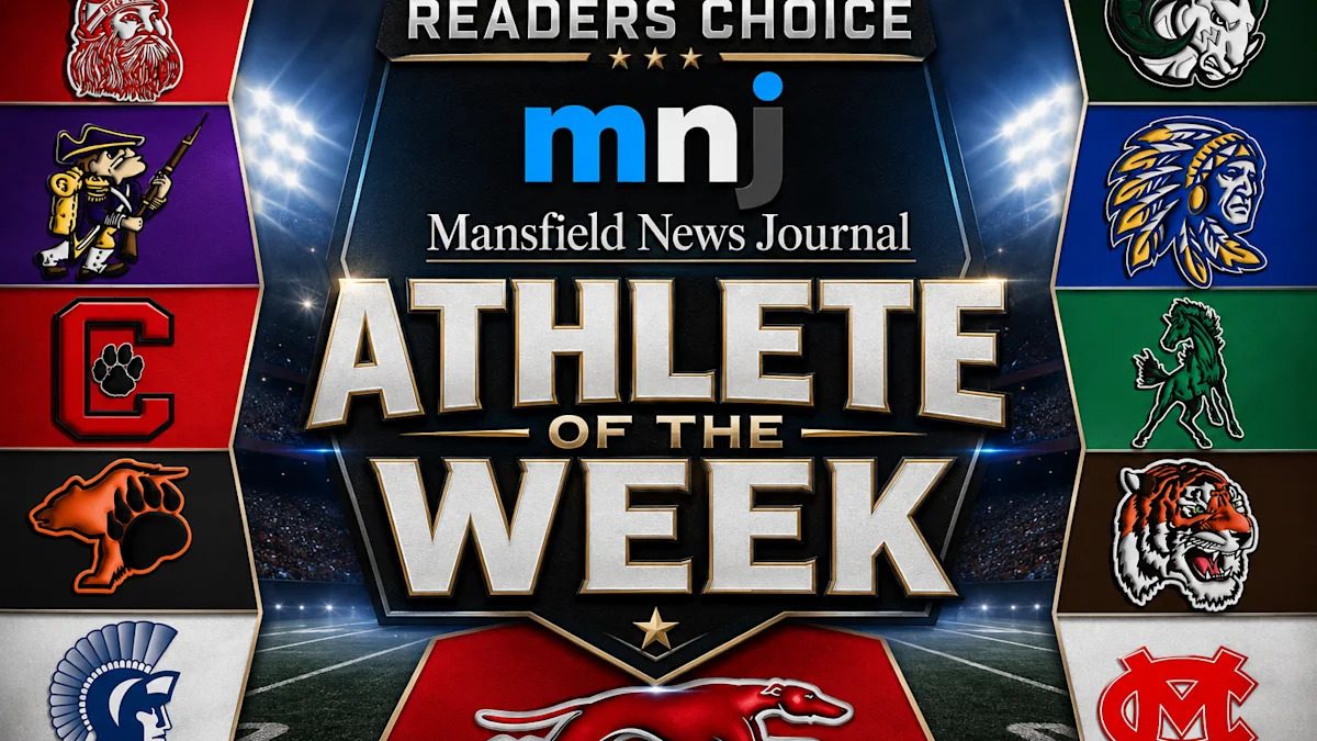 READER'S CHOICE Mansfield News Journal Male Athlete of the Week for Sept. 21-26