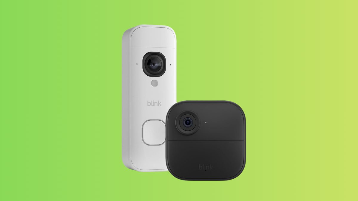 -83% sur ce pack Blink : une caméra pour le jardin, une sonnette 2K+ pour la porte, le tout à 24,99€