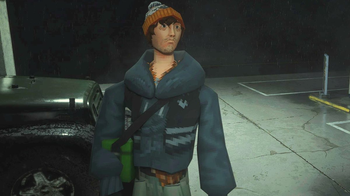 Resident Evil 2 mod adds Bryan from the movie as PS1-style skin