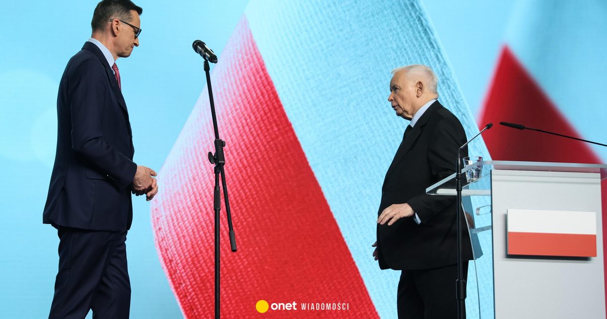 Nowa odsłona wojny Jarosława Kaczyńskiego z Mateuszem Morawieckim. W tle były agent CBA