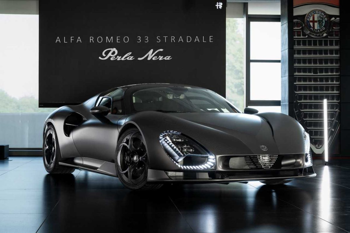 Unik version av Alfa Romeos nya 33 Stradale