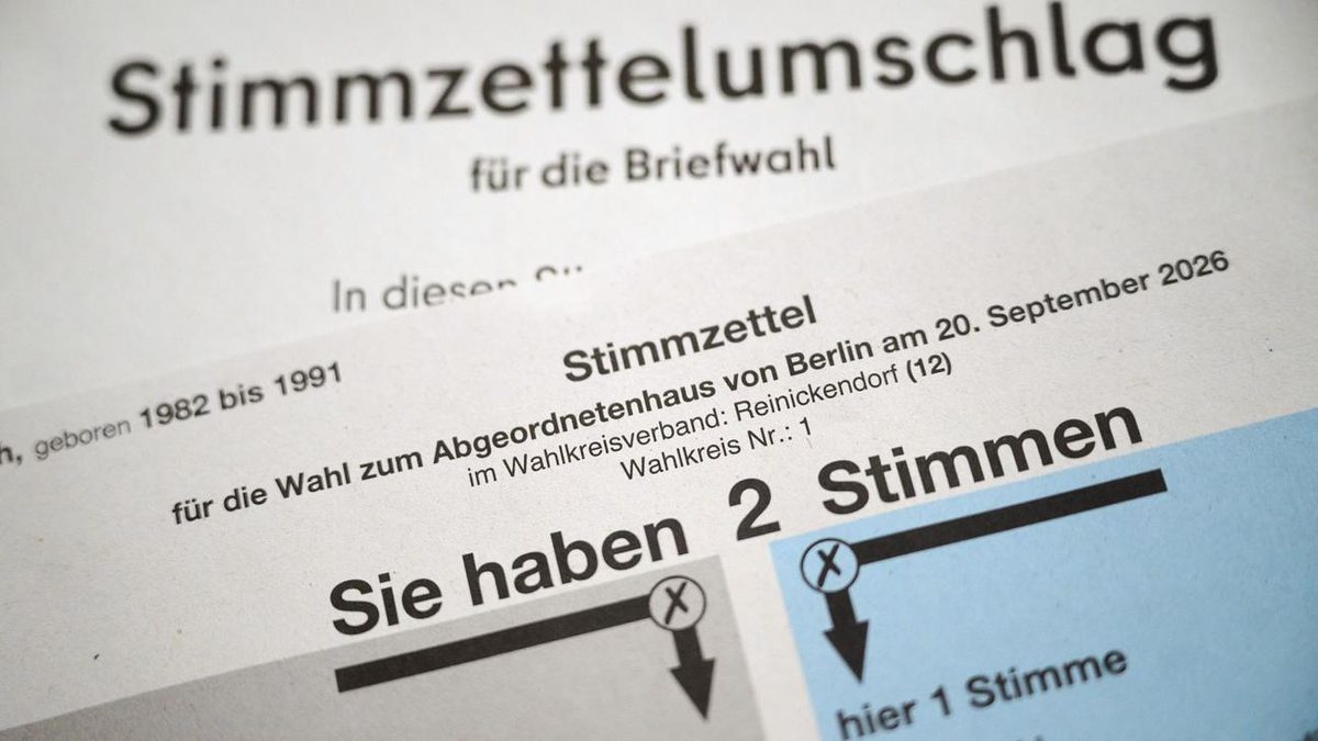 Wahl zum Abgeordnetenhaus: Briefwahl in der letzten Woche - worauf dabei zu achten ist