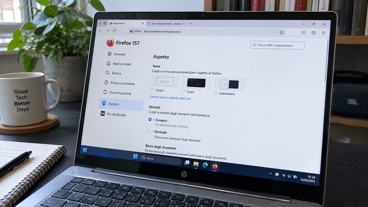 Firefox 157 cambia volto: come recuperare spazio per le pagine