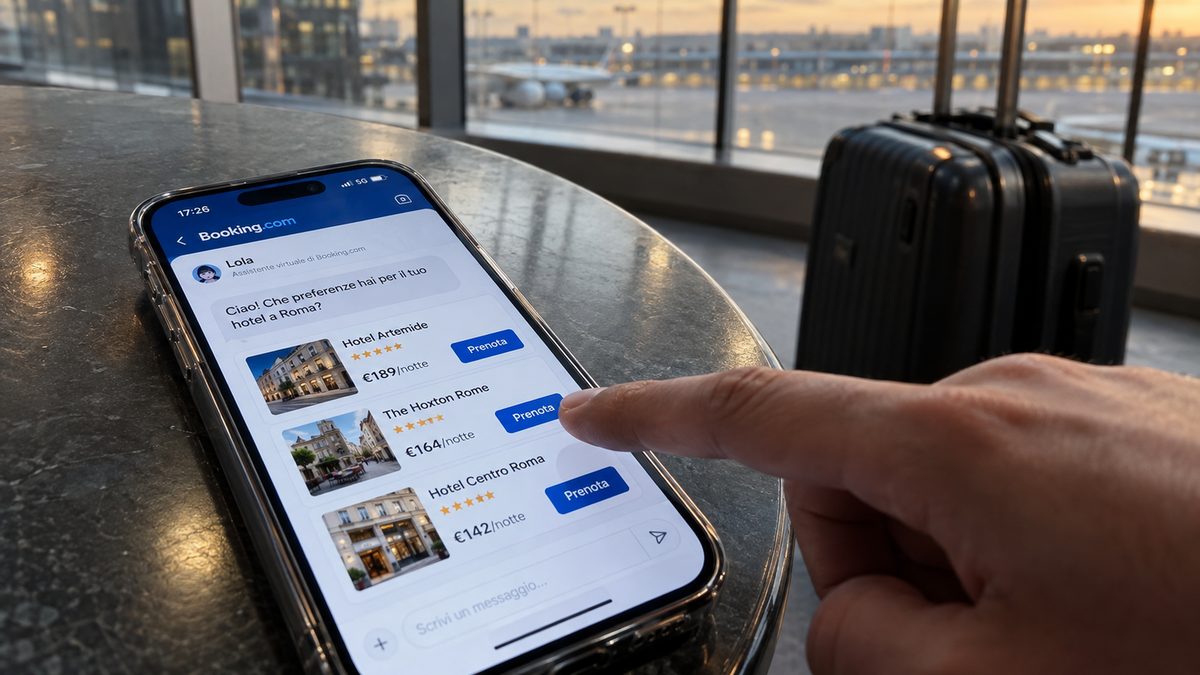 Booking.com presenta Lola: affideresti il tuo viaggio all’AI?