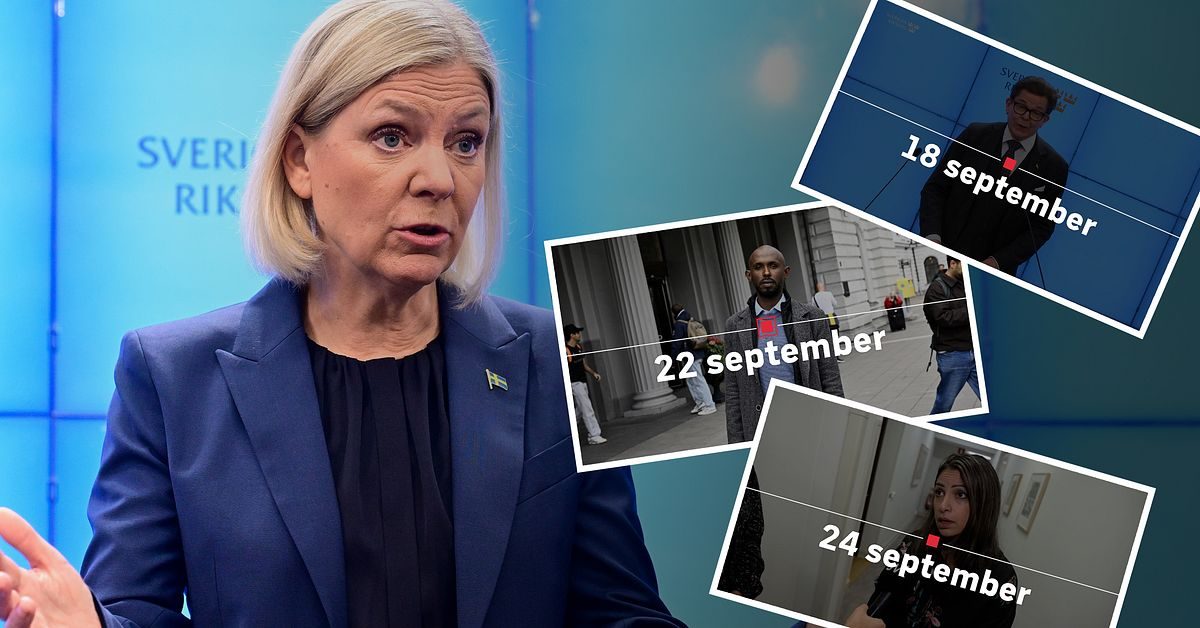 Anderssons regeringsförsök – tio turbulenta dagar