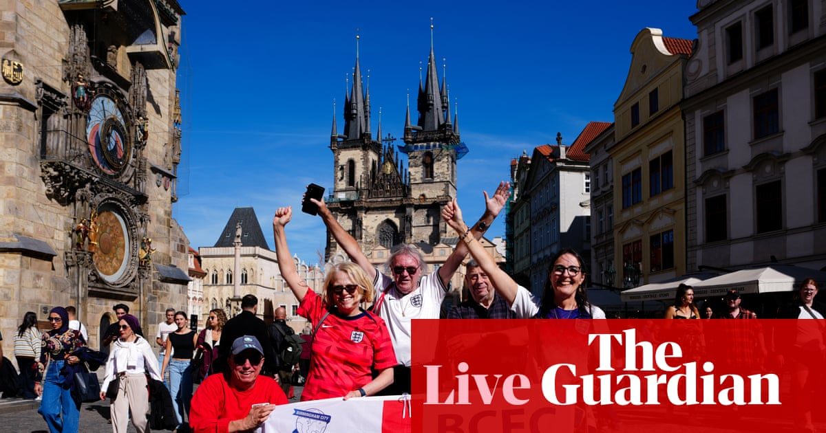 Czechia v England: Nations League football – live