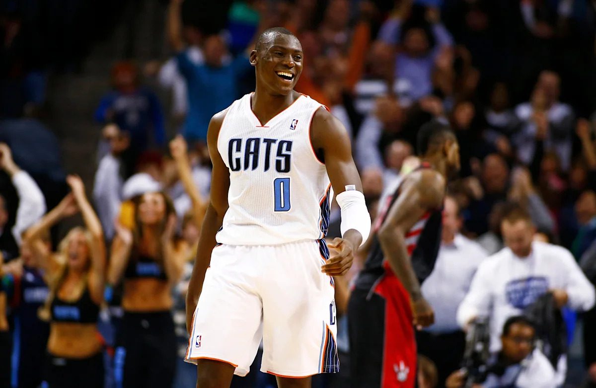 Charlotte Hornets jersey history No. 0 Bismack Biyombo 2011-2015