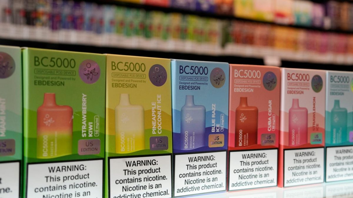 Newsom signs California law banning sales of single-use, battery-powered vapes