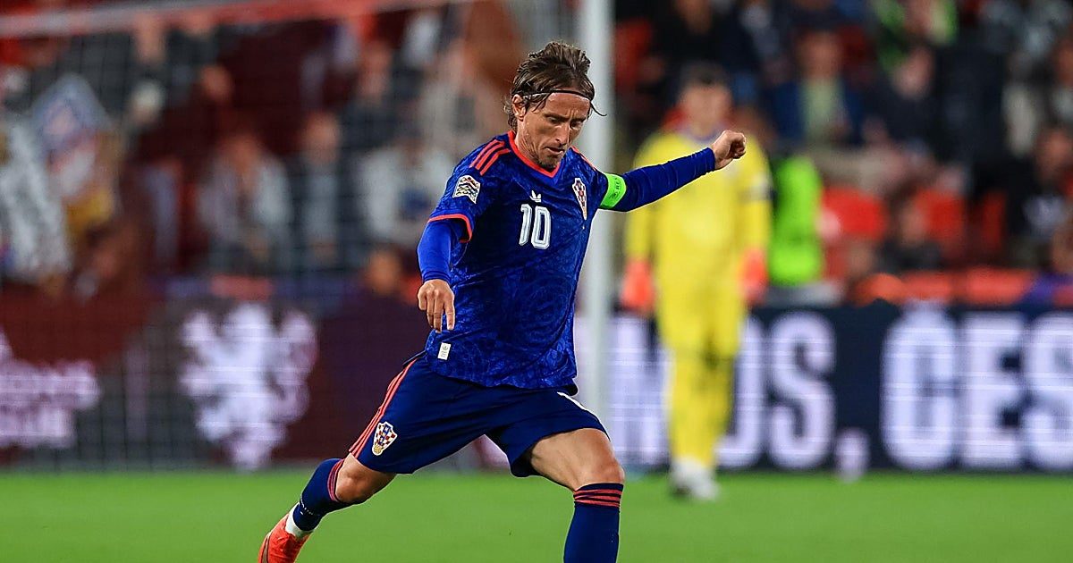 Modric sigue inoxidable: 41 años y alma de Croacia
