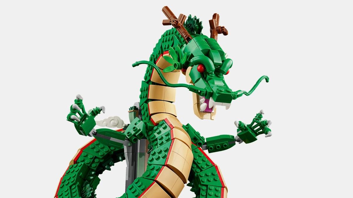 Bygg din egen Shenron i LEGO