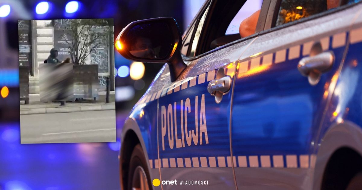 Para uprawiała seks przed Dworcem Centralnym w Warszawie. Nowe informacje