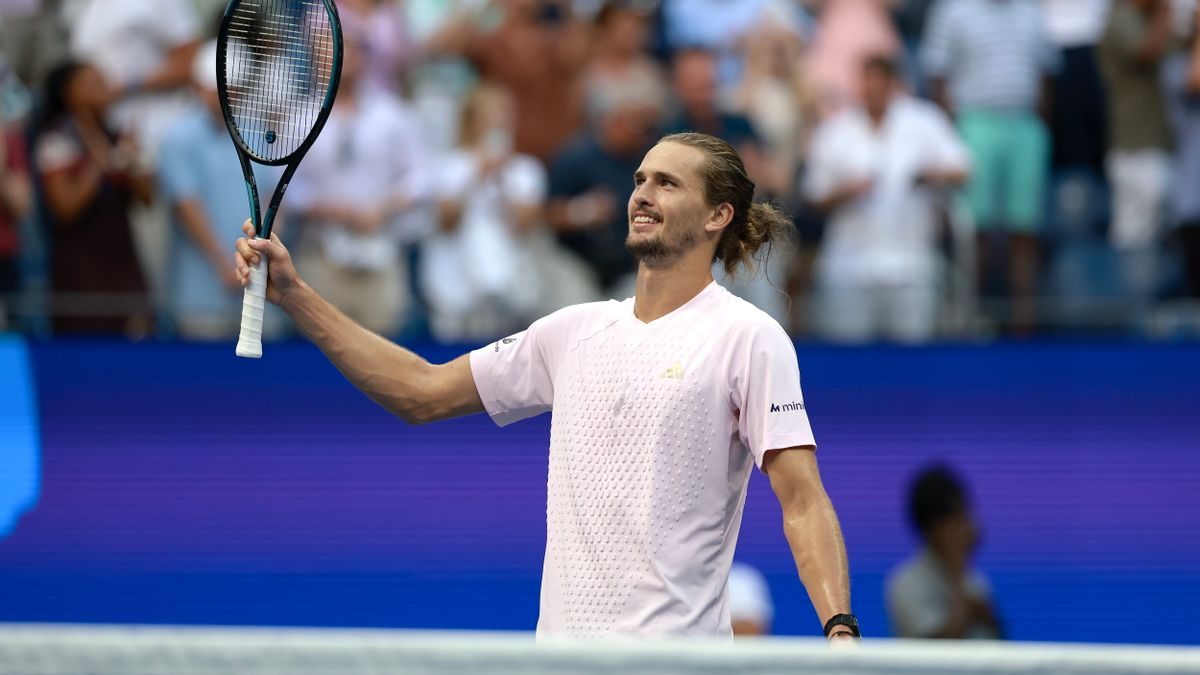 US Open: Alexander Zverev zieht nach drei Sätzen ins Endspiel ein
