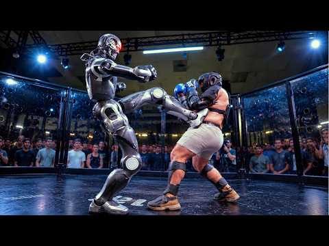 Kolla in när Frankie LaPenna fajtas mot robotar
