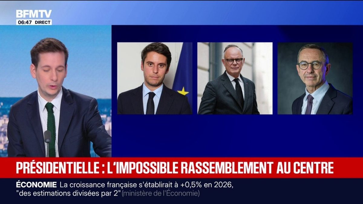 Présidentielle: l'impossible rassemblement au centre
