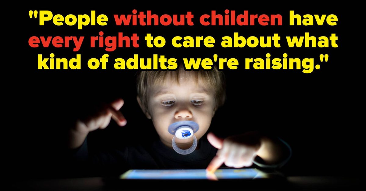 Parents, Childless Adults, And 1 Ethicist Are All Giving Their Unfiltered Opinions On This Very Divisive Parenting Conu…