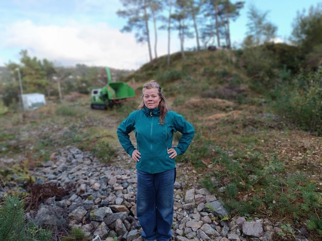 Når den siste skogsstien mellom husene forsvinner