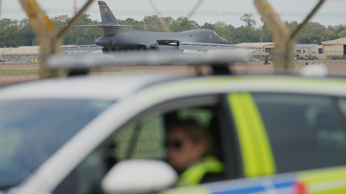 Inga sprängmedel hittade vid flygbasgripande