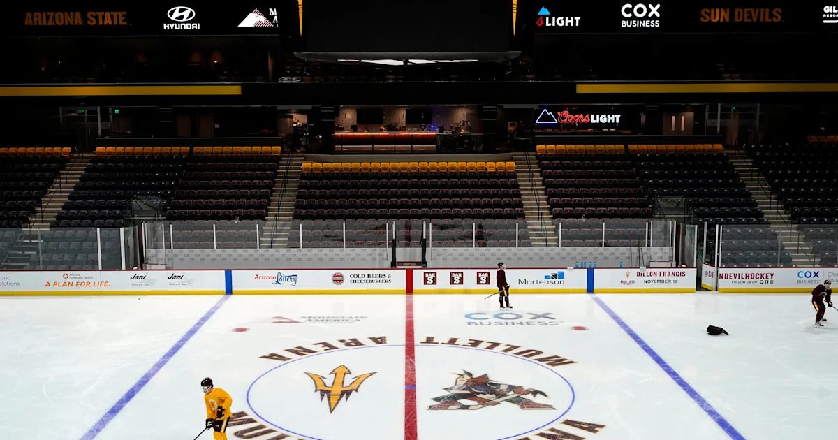 Parents of Arizona State hockey player who collapses call for coaches to be placed on leave