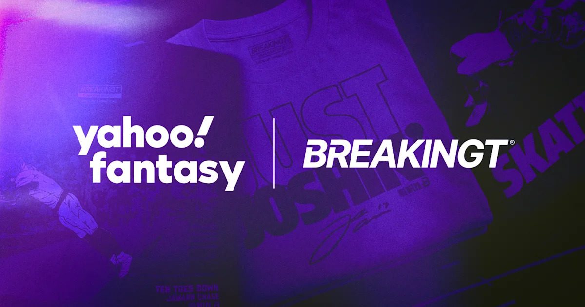 Yahoo Fantasy and BreakingT are turning the week’s top fantasy football moments into shirts with new drops every Tuesday