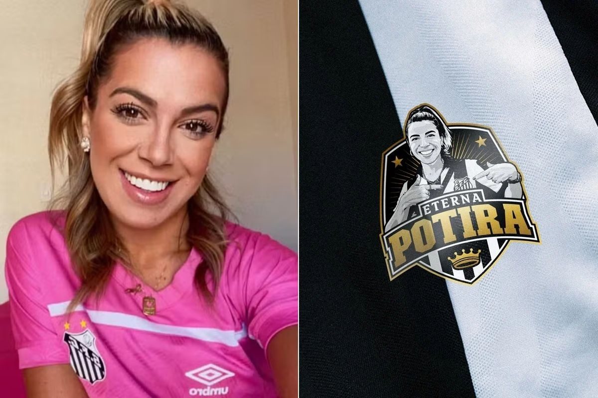 Santos FC anuncia homenagem a Naty Potira com patch na camisa para clássico contra o São Paulo