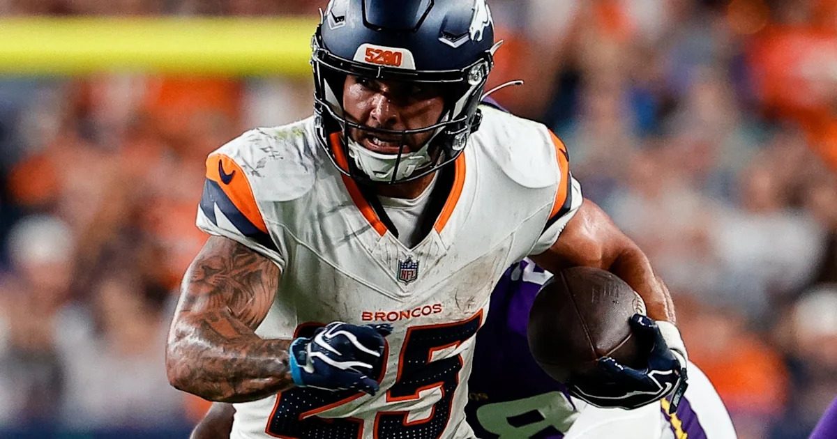 Broncos' updated 17-player practice squad with new arrival Jahfari Harvey