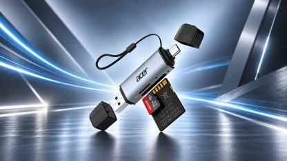 Anzeige: Dual-USB-SD-Kartenleser von Acer für unter 8 Euro bei Amazon