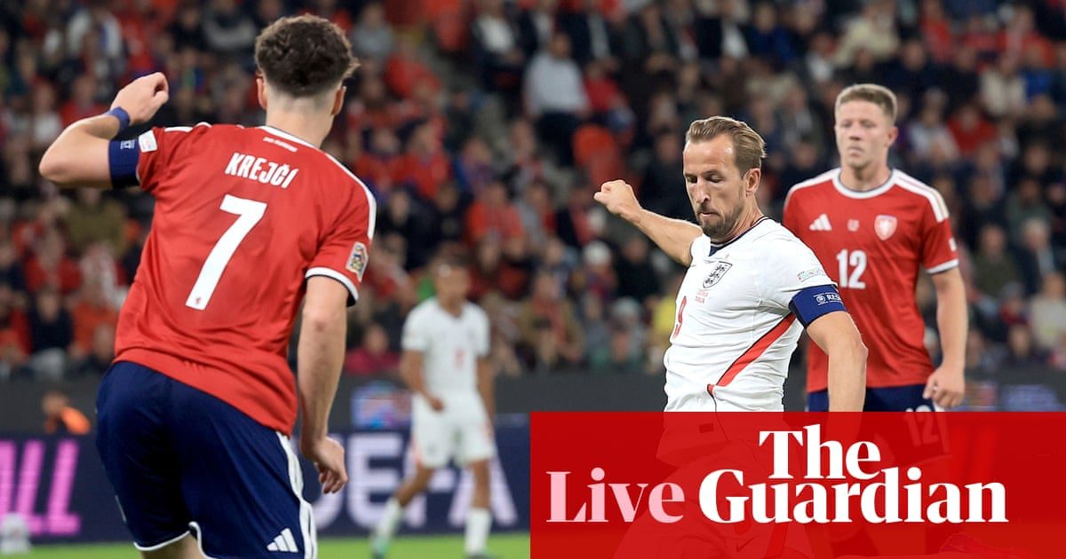 Czechia v England: Nations League football – live