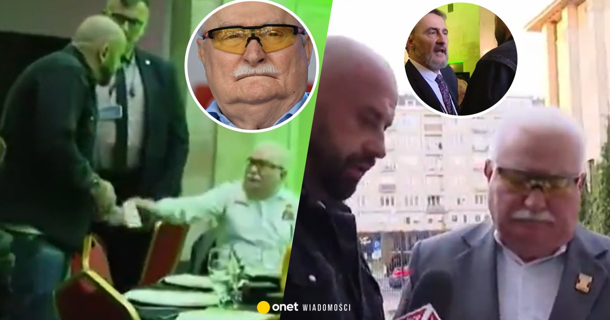 Awantura na spotkaniu z Lechem Wałęsą. "Może pan się tym podetrzeć"