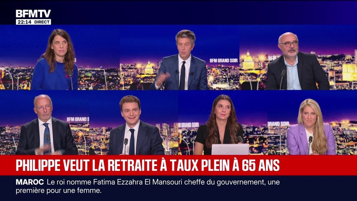 Philippe veut la retraite à taux plein à 65 ans - 29/09