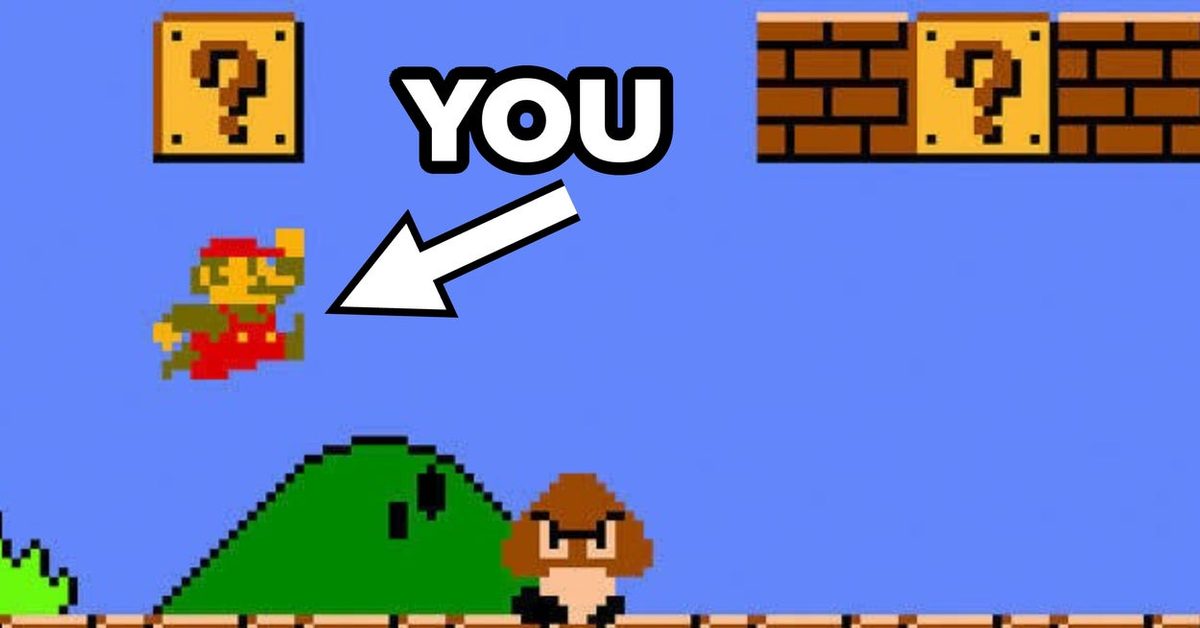 You Woke Up As Mario. Sadly, You Still Have To Beat The Game. Will You Win?