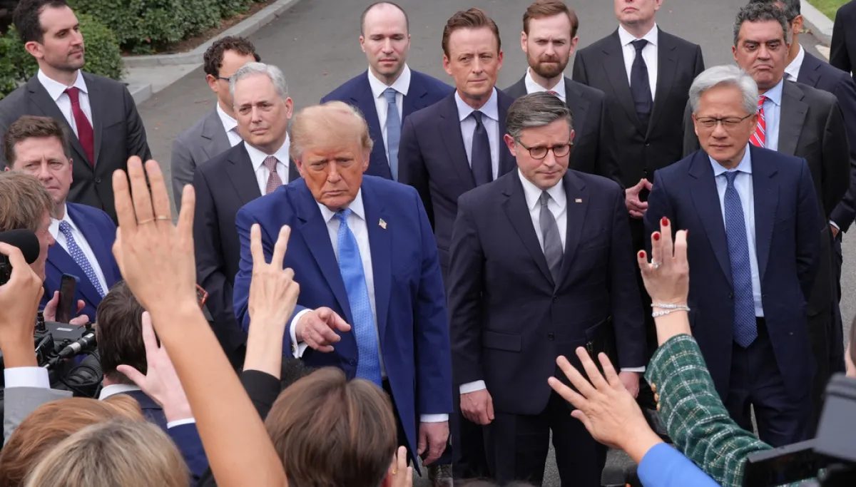 Trump says tech CEOs signed ‘morally binding’ document to self-regulate artificial intelligence