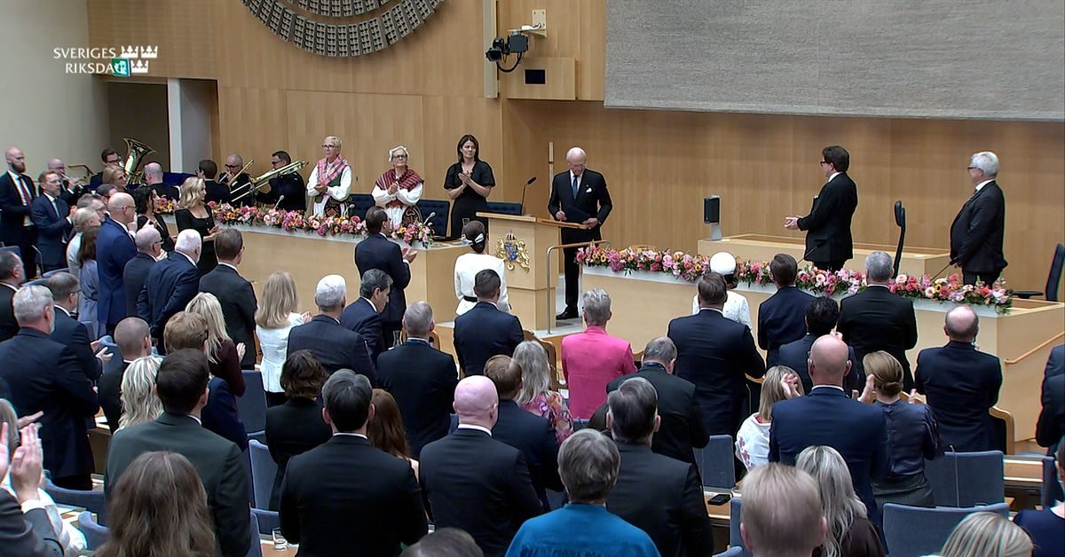 Kungen höll tal i riksdagen – ”Lyssna på varandra”