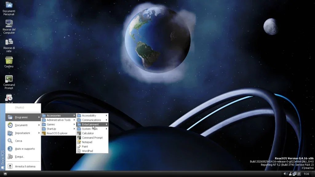 ReactOS: l'alternativa libera a Windows XP cresce e si aggiorna