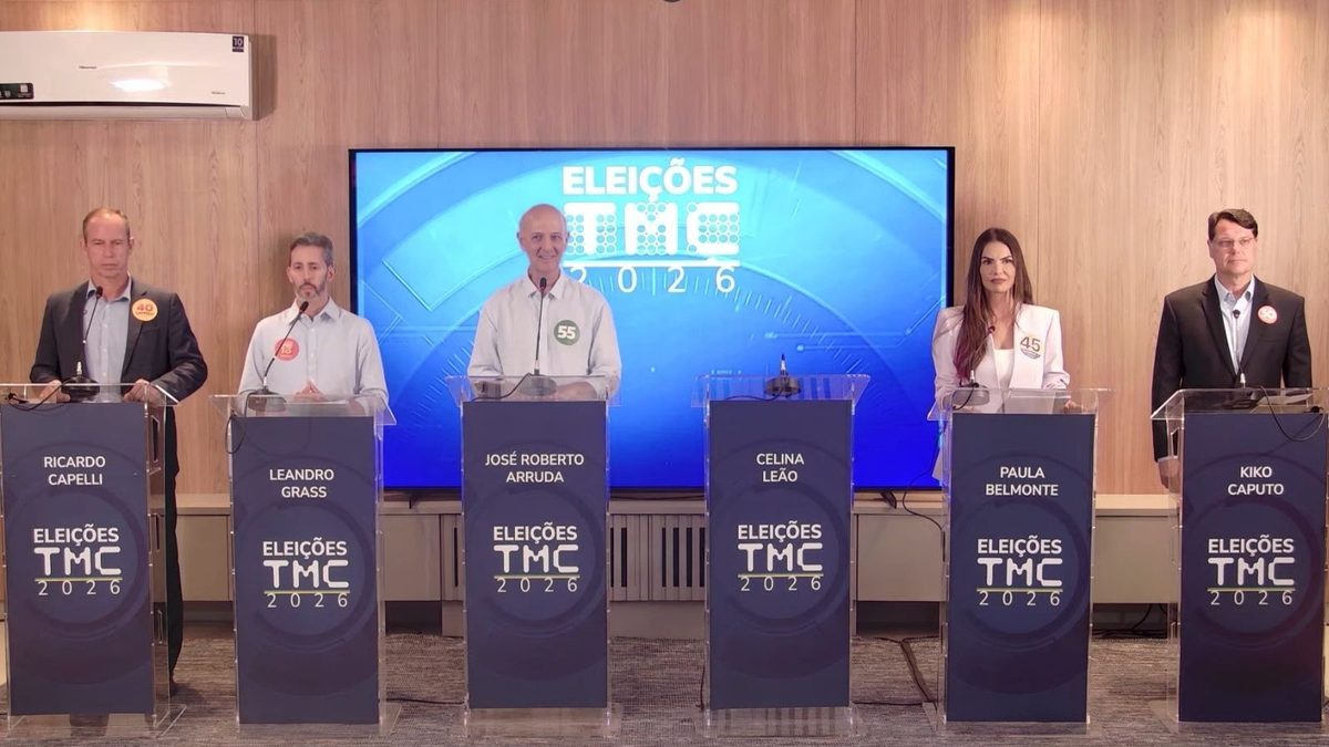 Sem Celina, candidatos ao GDF participam de mais um debate e se revezam para criticar governo