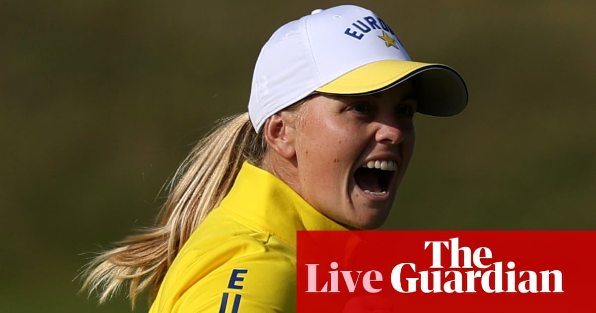 Solheim Cup golf 2026: Europe v USA, day two foursomes – live