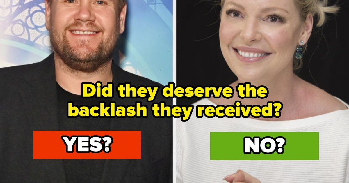 I'm Giving You 15 Controversial Celebrity Moments From The Past—You Decide Whether They Deserved The Backlash Or Not