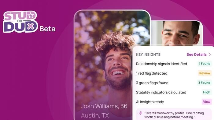 "Stud Or Dud" Dating App Launches A Platform For Background Checking Prospective Matches