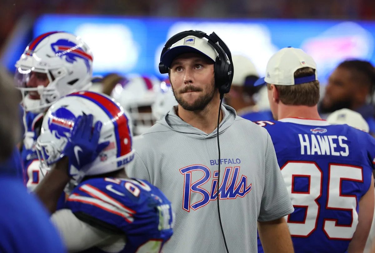 Nick Wright doubles down on Josh Allen insult with a ‘signature win’ dig