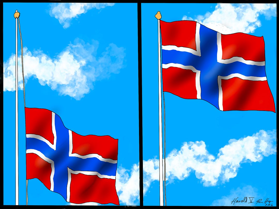 Farvel til en elsket konge