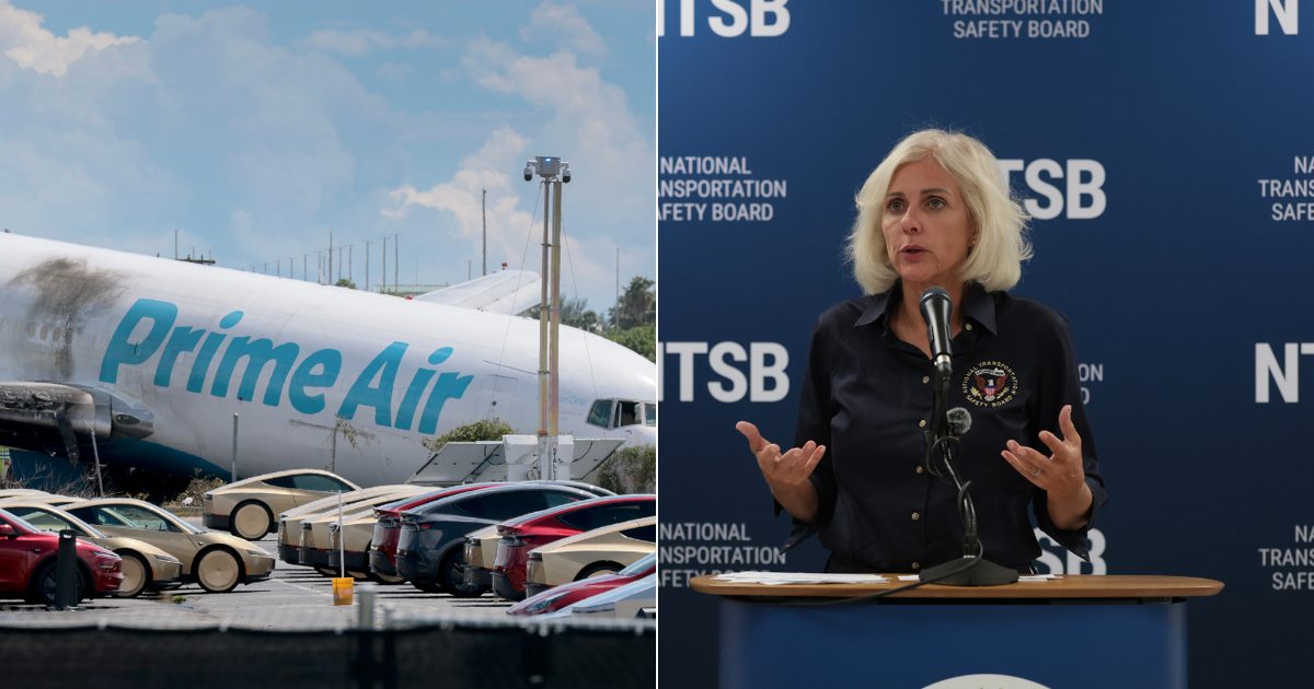 NTSB set to interview pilots of Amazon cargo plane that crashed in Miami