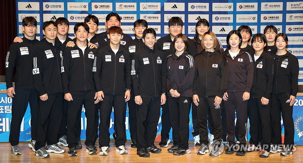 한국 유도, 3년 전 아픔 나고야서 씻는다…금메달 4개 정조준