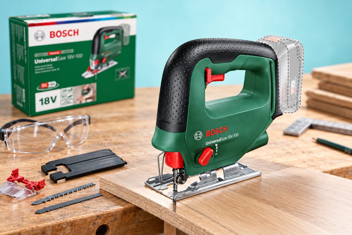 14,49€ in meno sul Bosch UniversalSaw, tagli fino a 100 mm senza cavo