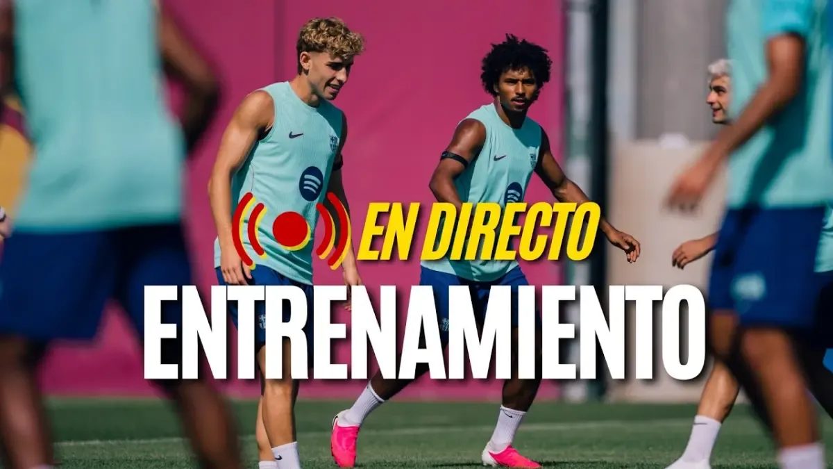 Sigue en streaming el último entreno del Barça antes de visitar al Levante
