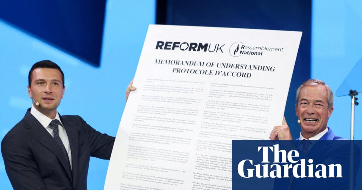Reform UK says migrant deal was ratified by far-right National Rally president